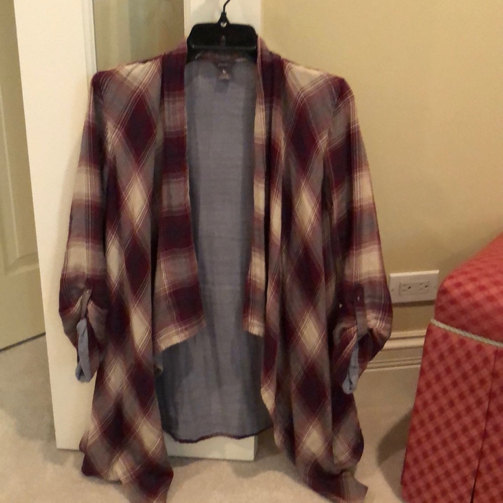 Plaid Tunic